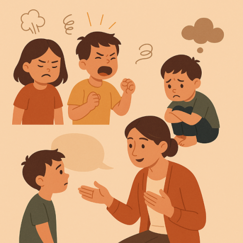 Κατανόηση και Καθοδήγηση του Θυμού και των Ξεσπασμάτων των Παιδιών